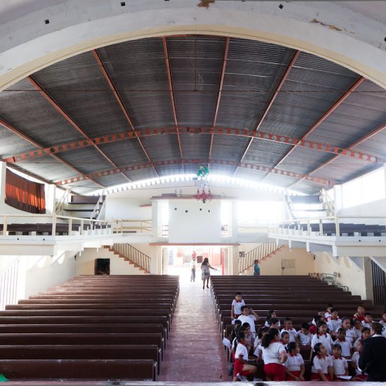 Alejandro Cartagena Escuela Juan B. Tijerina para el libro Arquitectura Escolar SEP 90 años